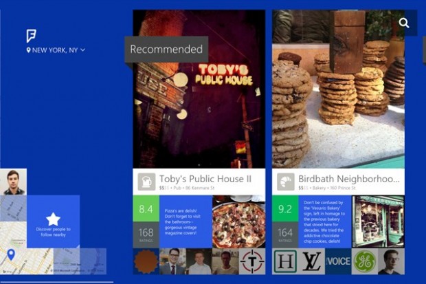 Foursquare Windows 8.1