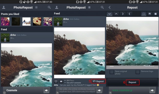 how to repost instagram photos and videos