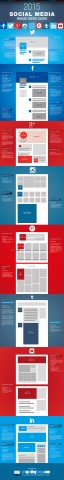 Social Media Images Sizes Guide 2015 Infographic