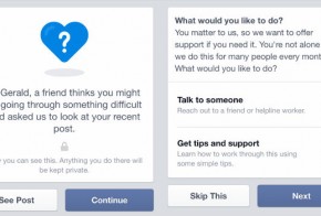 Facebook Suicide-Prevention Tools