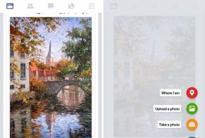 Facebook for Android tests Material Design