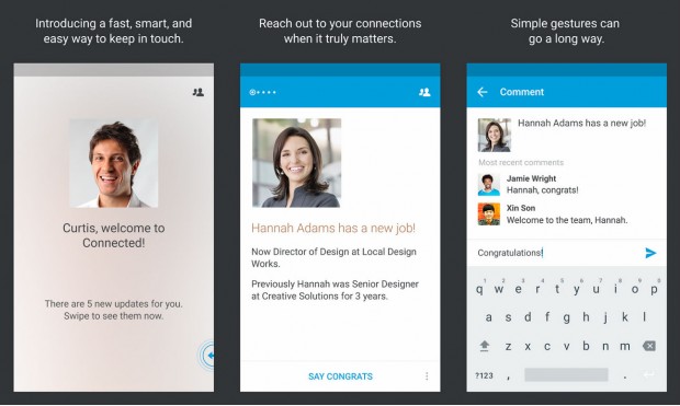 LinkedIn Connected app for Android