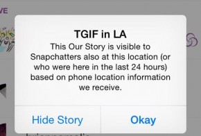 Snapchat TGIF in LA