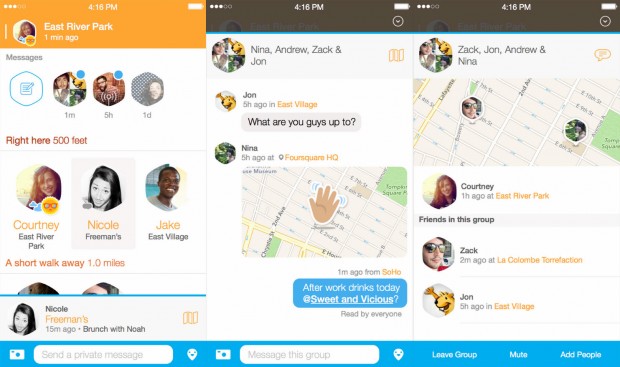 Swarm messages chat