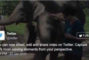 Twitter native videos can be embedded