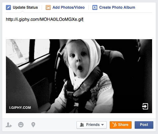 Facebook GIF