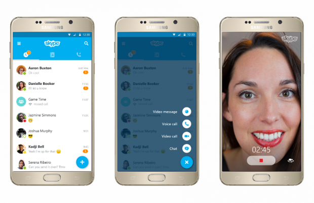 skype για android