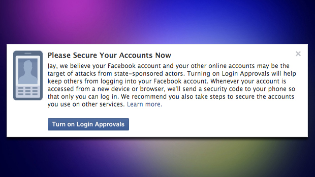 facebook security