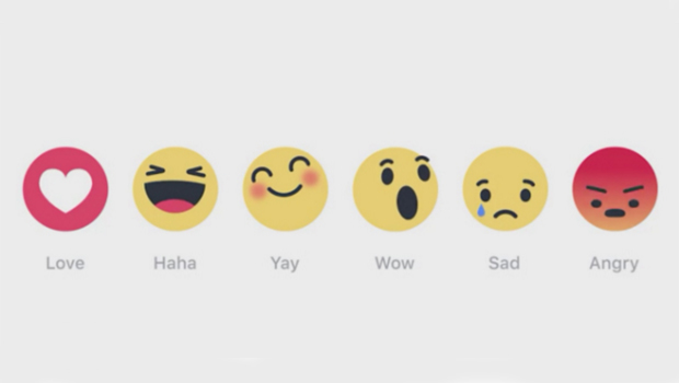 facebook reactions