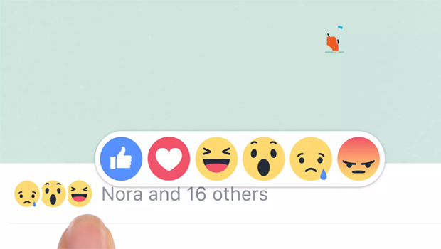 facebook reactions