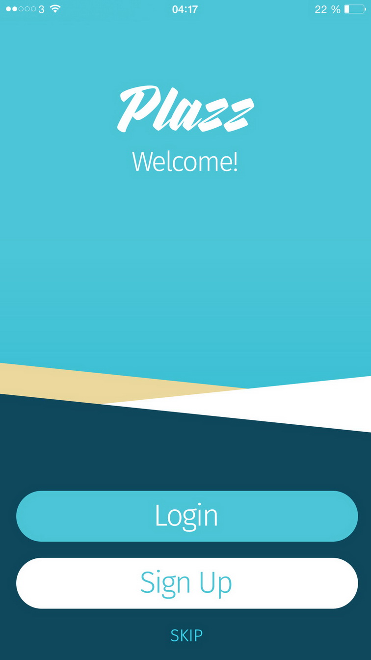 PLAZZ_IOS_APP_LOGIN_SINGUP